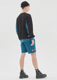 ベドインベド(BADINBAD) FRONT POCKET SPORTS SWEATSHIRT_BLACK