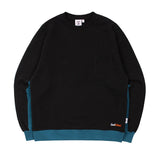 ベドインベド(BADINBAD) FRONT POCKET SPORTS SWEATSHIRT_BLACK