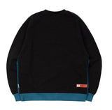 ベドインベド(BADINBAD) FRONT POCKET SPORTS SWEATSHIRT_BLACK
