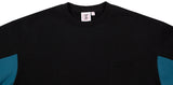 ベドインベド(BADINBAD) FRONT POCKET SPORTS SWEATSHIRT_BLACK