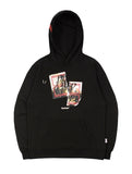 ベドインベド(BADINBAD) GALLERY LOGO HOOD_BLACK