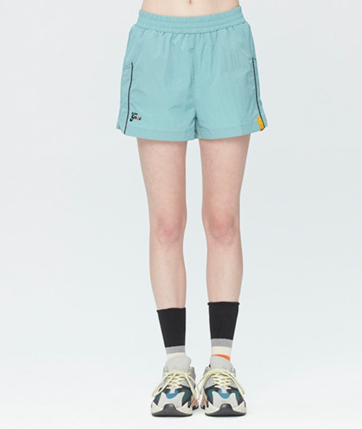 ロマンティッククラウン(ROMANTIC CROWN) GNAC EASY BANDING SHORTS_LIGHT BLUE