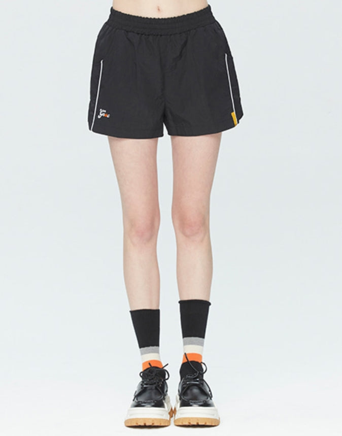 ロマンティッククラウン(ROMANTIC CROWN)GNAC EASY BANDING SHORTS_BLACK