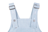 ロマンティッククラウン(ROMANTIC CROWN) GNAC OVERALL VEST_SKY BLUE