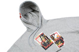 ベドインベド(BADINBAD) GALLERY LOGO HOOD_GREY