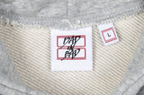 ベドインベド(BADINBAD) GALLERY LOGO HOOD_GREY