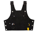 ロマンティッククラウン(ROMANTIC CROWN) GNAC OVERALL VEST_BLACK