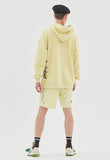 ベドインベド(BADINBAD) GALLERY LOGO HOOD_LIME YELLOW