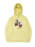 ベドインベド(BADINBAD) GALLERY LOGO HOOD_LIME YELLOW