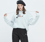 ロマンティッククラウン(ROMANTIC CROWN) GNAC ROLLING LOGO HOODIE_SKY BLUE