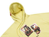 ベドインベド(BADINBAD) GALLERY LOGO HOOD_LIME YELLOW