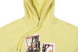 ベドインベド(BADINBAD) GALLERY LOGO HOOD_LIME YELLOW