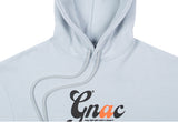 ロマンティッククラウン(ROMANTIC CROWN) GNAC ROLLING LOGO HOODIE_SKY BLUE