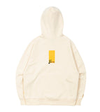 ロマンティッククラウン(ROMANTIC CROWN) GNAC ROLLING LOGO HOODIE_OATMEAL