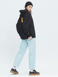 ロマンティッククラウン(ROMANTIC CROWN) GNAC ROLLING LOGO HOODIE_BLACK