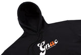 ロマンティッククラウン(ROMANTIC CROWN) GNAC ROLLING LOGO HOODIE_BLACK