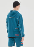 ベドインベド(BADINBAD) BIB BACK POCKET TRACK JACKET_BLUE GREEN