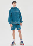 ベドインベド(BADINBAD) BIB BACK POCKET TRACK JACKET_BLUE GREEN