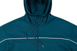 ベドインベド(BADINBAD) BIB BACK POCKET TRACK JACKET_BLUE GREEN