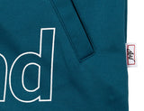 ベドインベド(BADINBAD) BIB BACK POCKET TRACK JACKET_BLUE GREEN