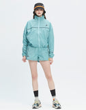 ロマンティッククラウン(ROMANTIC CROWN) GNAC PIPING WINDBREAKER_LIGHT BLUE