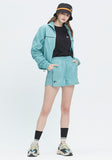 ロマンティッククラウン(ROMANTIC CROWN) GNAC PIPING WINDBREAKER_LIGHT BLUE