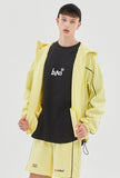 ベドインベド(BADINBAD) BIB BACK POCKET TRACK JACKET_LIME YELLOW