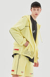 ベドインベド(BADINBAD) BIB BACK POCKET TRACK JACKET_LIME YELLOW