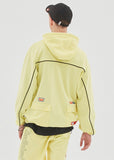 ベドインベド(BADINBAD) BIB BACK POCKET TRACK JACKET_LIME YELLOW