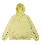 ベドインベド(BADINBAD) BIB BACK POCKET TRACK JACKET_LIME YELLOW