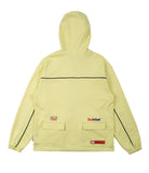 ベドインベド(BADINBAD) BIB BACK POCKET TRACK JACKET_LIME YELLOW