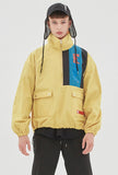 ベドインベド(BADINBAD) BACK POCKET ANORAK_LIME YELLOW