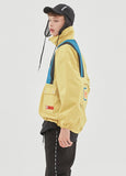 ベドインベド(BADINBAD) BACK POCKET ANORAK_LIME YELLOW