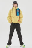 ベドインベド(BADINBAD) BACK POCKET ANORAK_LIME YELLOW