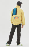 ベドインベド(BADINBAD) BACK POCKET ANORAK_LIME YELLOW