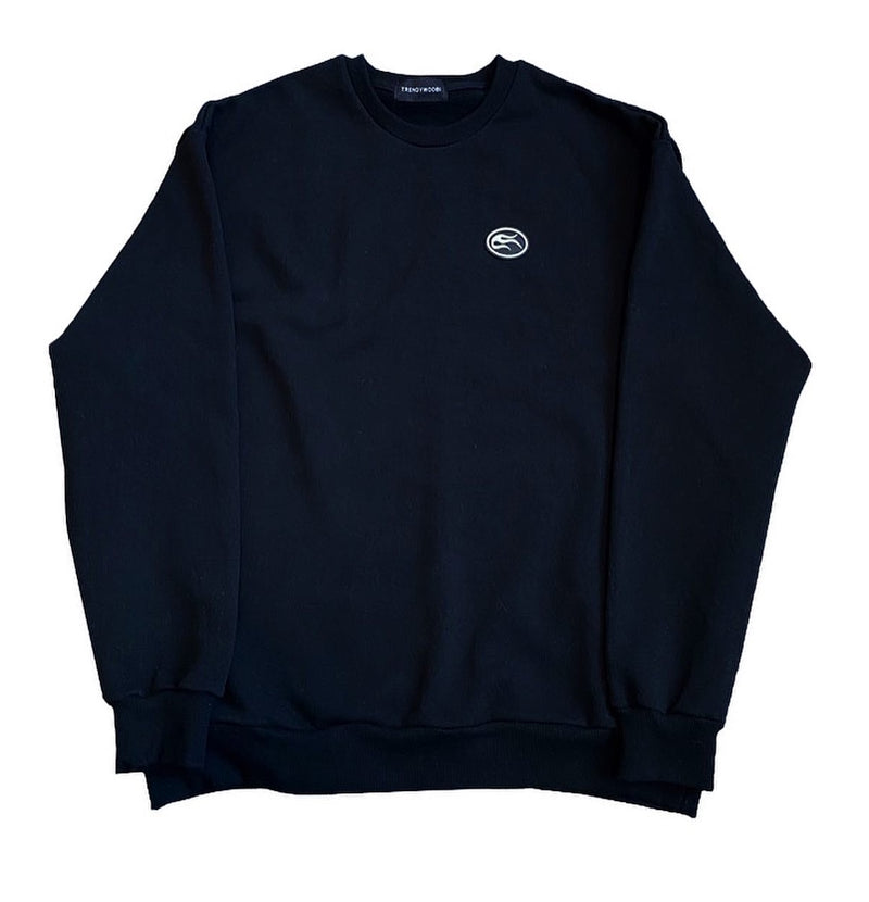トレンディウビ(Trendywoobi) Sweat shirt black