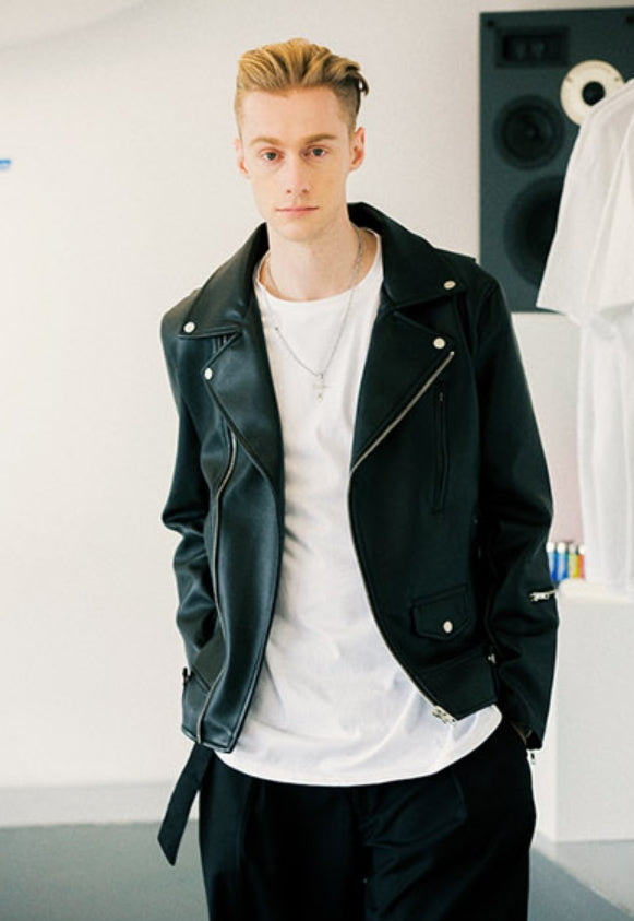 セイントペイン(SAINTPAIN)  SP UPTON RIDERS JACKET-BLACK