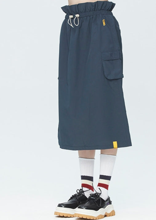 ロマンティッククラウン(ROMANTIC CROWN) GNAC EASY BANDING SKIRT_NAVY
