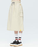 ロマンティッククラウン(ROMANTIC CROWN)GNAC EASY BANDING SKIRT_BEIGE