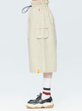 ロマンティッククラウン(ROMANTIC CROWN)GNAC EASY BANDING SKIRT_BEIGE