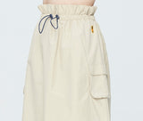 ロマンティッククラウン(ROMANTIC CROWN)GNAC EASY BANDING SKIRT_BEIGE