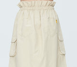 ロマンティッククラウン(ROMANTIC CROWN)GNAC EASY BANDING SKIRT_BEIGE