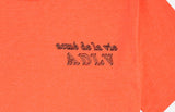 アクメドラビ(acme' de la vie) ADLV 3D SHORT SLEEVE T-SHIRT NEON ORANGE