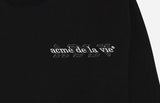 アクメドラビ(acme' de la vie) ADLV 3D LONG SLEEVE T-SHIRT BLACK