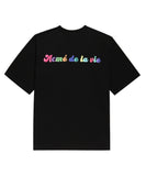 アクメドラビ(acme' de la vie) ADLV BABY FACE SHORT SLEEVE BLACK MINI DONUTS 1
