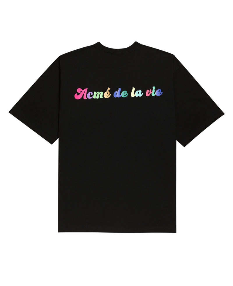 アクメドラビ(acme' de la vie) ADLV BABY FACE SHORT SLEEVE BLACK MINI DONUTS 3