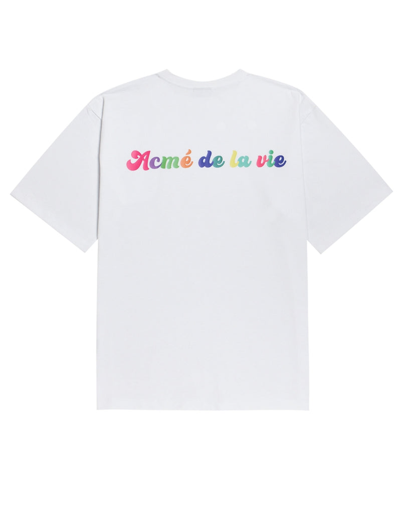 アクメドラビ(acme' de la vie) ADLV BABY FACE SHORT SLEEVE WHITE MINI PRAYER