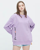 ロマンティッククラウン(ROMANTIC CROWN)  GNAC ROLLING LOGO SWEATSHIRT_PURPLE