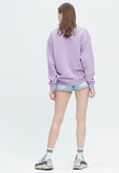 ロマンティッククラウン(ROMANTIC CROWN)  GNAC ROLLING LOGO SWEATSHIRT_PURPLE