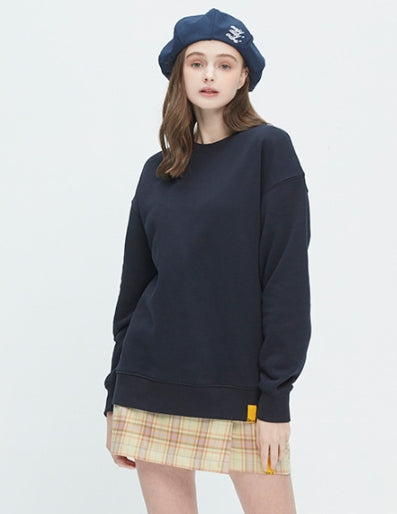 ロマンティッククラウン(ROMANTIC CROWN) GNAC ROLLING LOGO SWEATSHIRT_NAVY